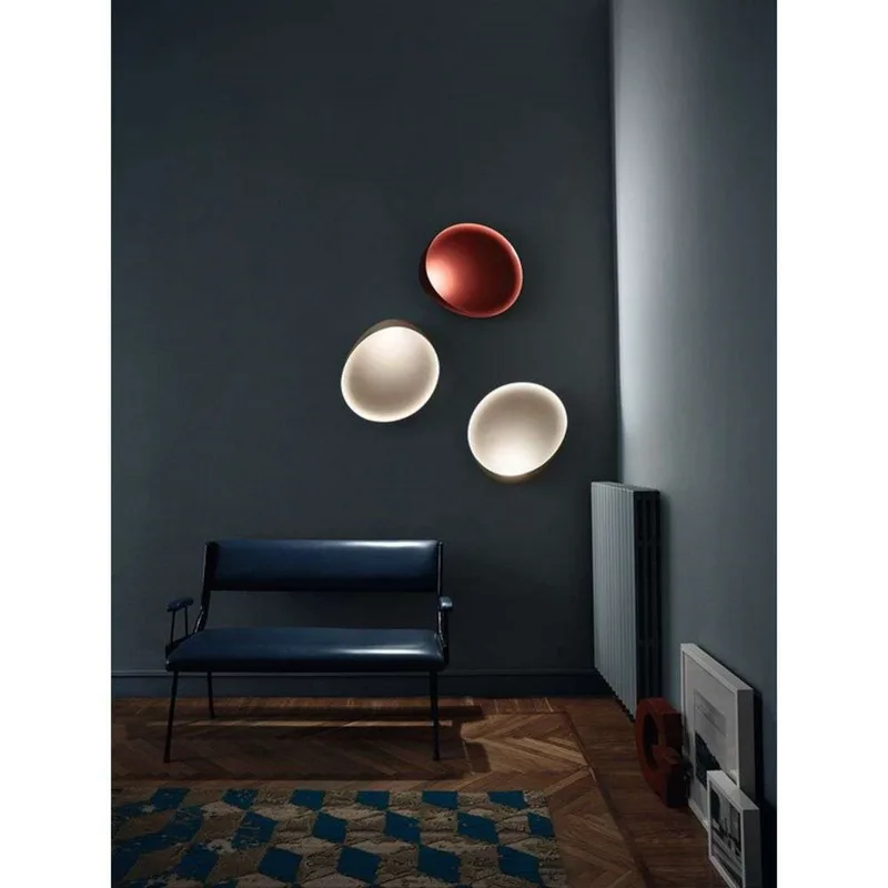 Lake Wandlamp Ivoor - Foscarini - Kunststof von Foscarini – Produktfoto