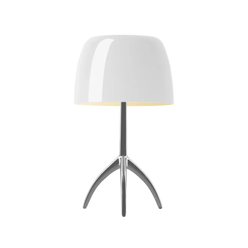 Lumiere Grande dimmbare Tischleuchte weiß, Aluminium by Foscarini – product photo