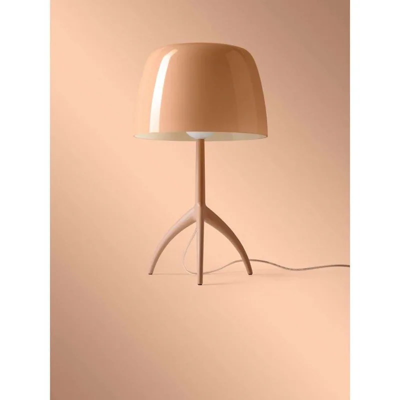 Lumiere Grande tafellamp, cipria beige, 45 cm - Foscarini - Woonkamer - Aluminium von Foscarini – Produktfoto