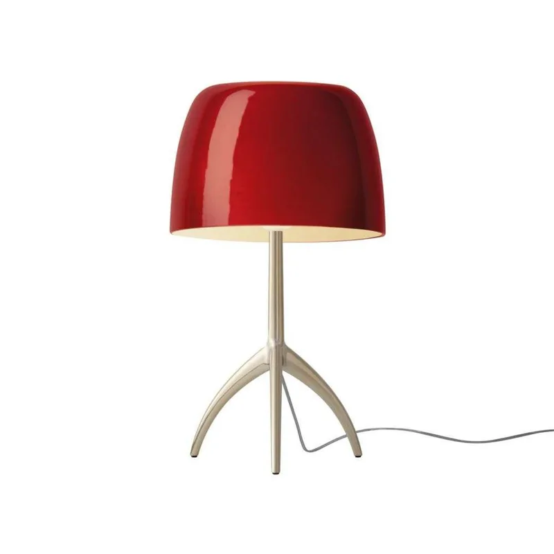 Lumiere Grande Tafellamp E27 Golden/Kers - Foscarini - Woonkamer - Aluminium von Foscarini – Produktfoto