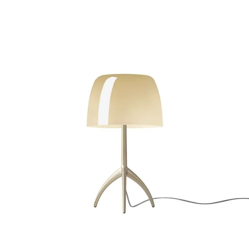 Lumiere Piccola tafellamp, dimbaar, goud, 35 cm - Foscarini - Woonkamer - Aluminium von Foscarini – Produktfoto