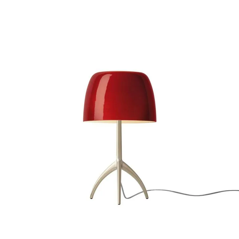 Lumiere Piccola Tafellamp E14 Golden/Kers - Foscarini - Woonkamer - Aluminium von Foscarini – Produktfoto