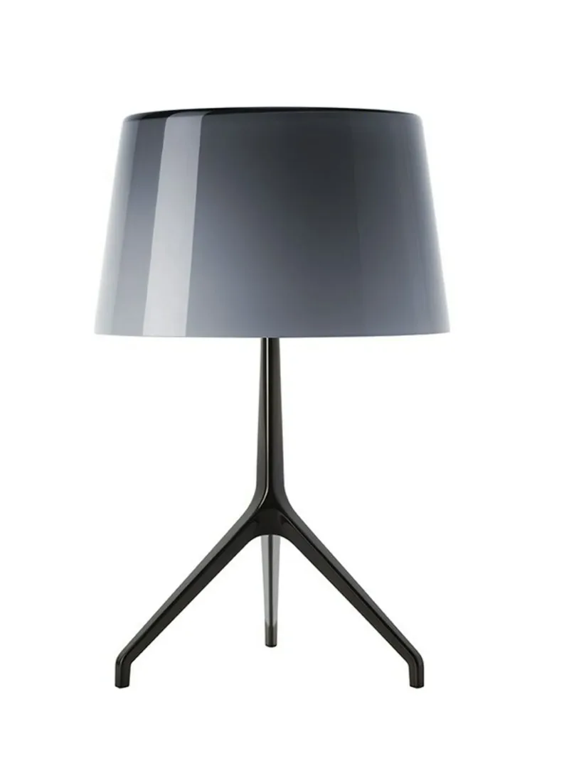 Lumiere XXL Tafellamp Zwart Chroom Gray - Foscarini - Woonkamer - Aluminium by Foscarini – product photo