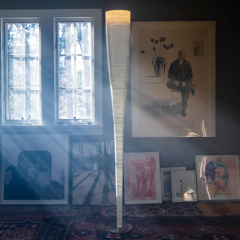 Mite R1 LED Vloerlamp Anniversary - Foscarini Mite Anniversario - Woonkamer - Designer - Kunststof von Foscarini – Produktfoto