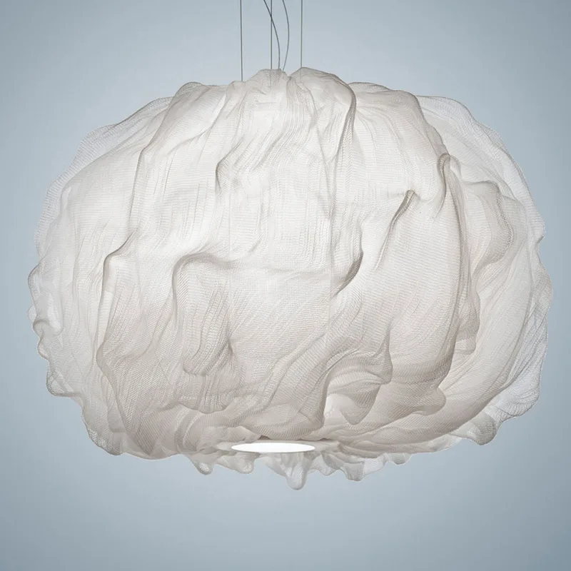 Nuée Hanglamp Wit - Foscarini - Woonkamer - Designer - Kunststof - 1 lamp de Foscarini – photo du produit