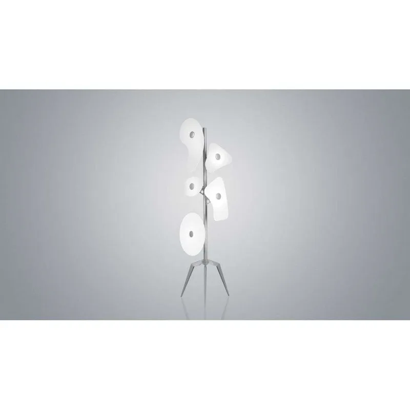 Orbital VloerLamp Wit - Foscarini - Woonkamer - Metaal von Foscarini – Produktfoto