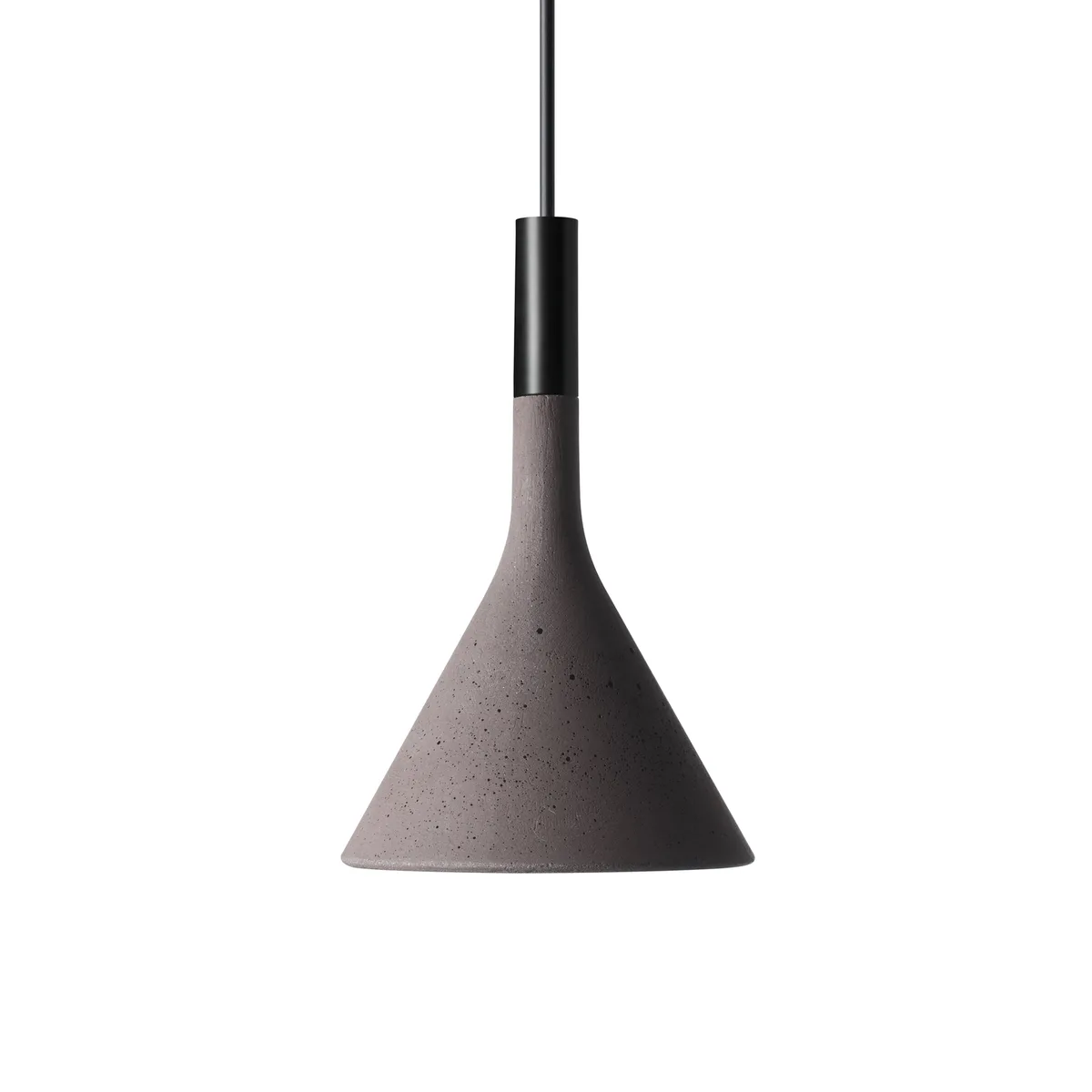 Pendelleuchte Aplomb - Braun - Zement - Designer Paolo Lucidi från Foscarini – produktbild