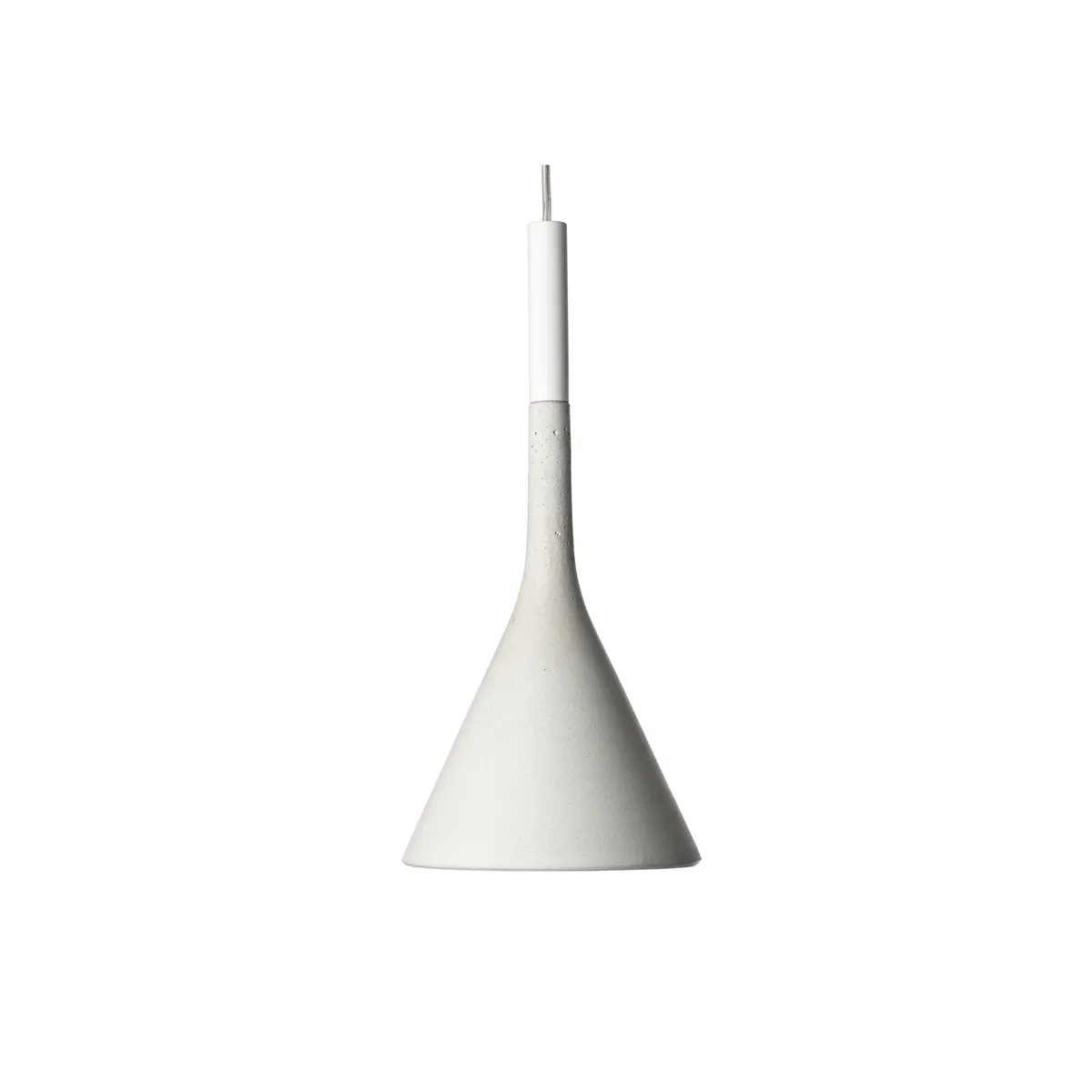 Pendelleuchte Aplomb - Weiß - Zement - Designer Paolo Lucidi von Foscarini – Produktfoto