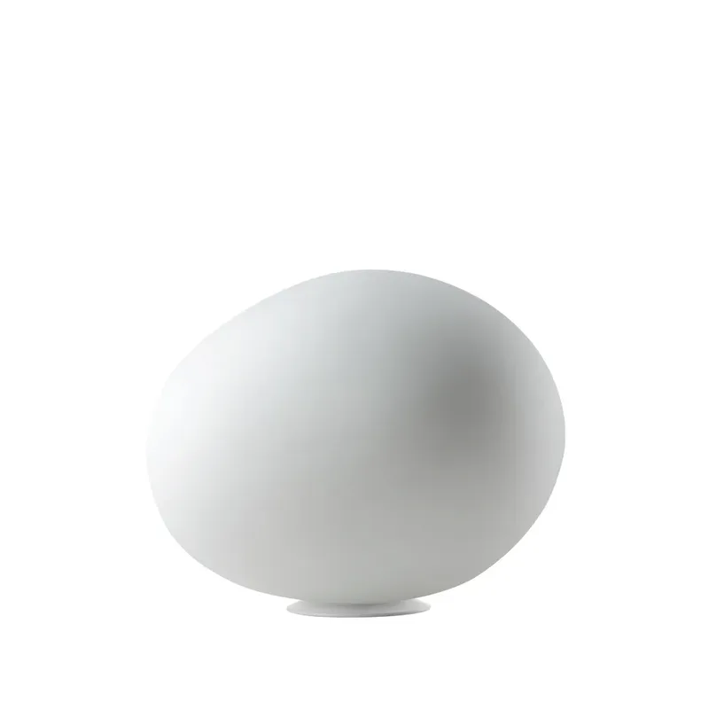 Poly Gregg X-large Tischleuchte Weiß de Foscarini – photo du produit