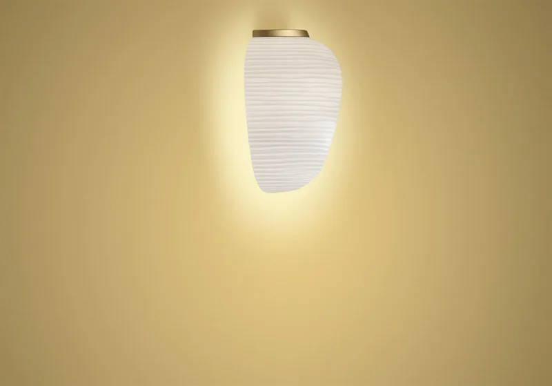 Rituals 3 Semi Wandlamp Wit - Foscarini - Woonkamer - Metaal von Foscarini – Produktfoto
