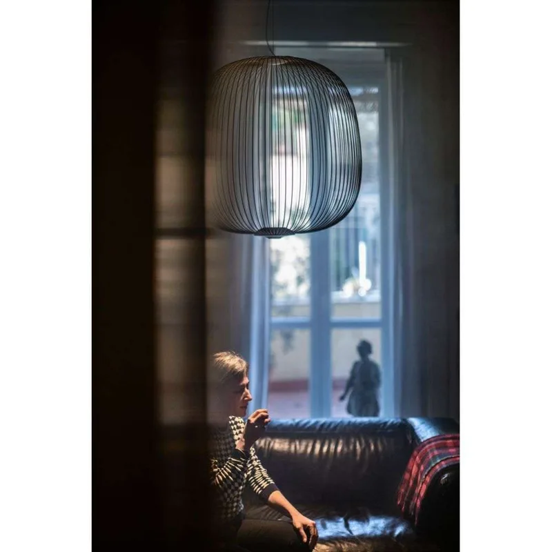 Spokes 2 Large LED Hanglamp Dimbaar Wit - Foscarini - Metaal by Foscarini – product photo