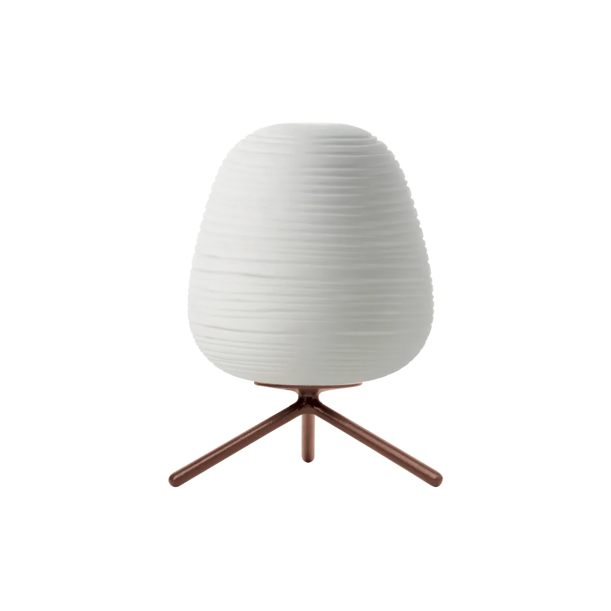 Tischleuchte Rituals - Weiß - mundgeblasenes Glas - Designer Ludovica & Roberto Palomba de Foscarini – photo du produit