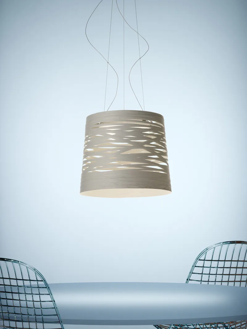 Tress Hanglamp Medium Zwart 2m - Foscarinin - Woonkamer - Andere von Foscarini – Produktfoto