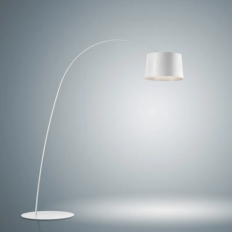 Twice as Twiggy LED Vloerlamp Wit - Foscarini - Woonkamer - Metaal van Foscarini – productfoto