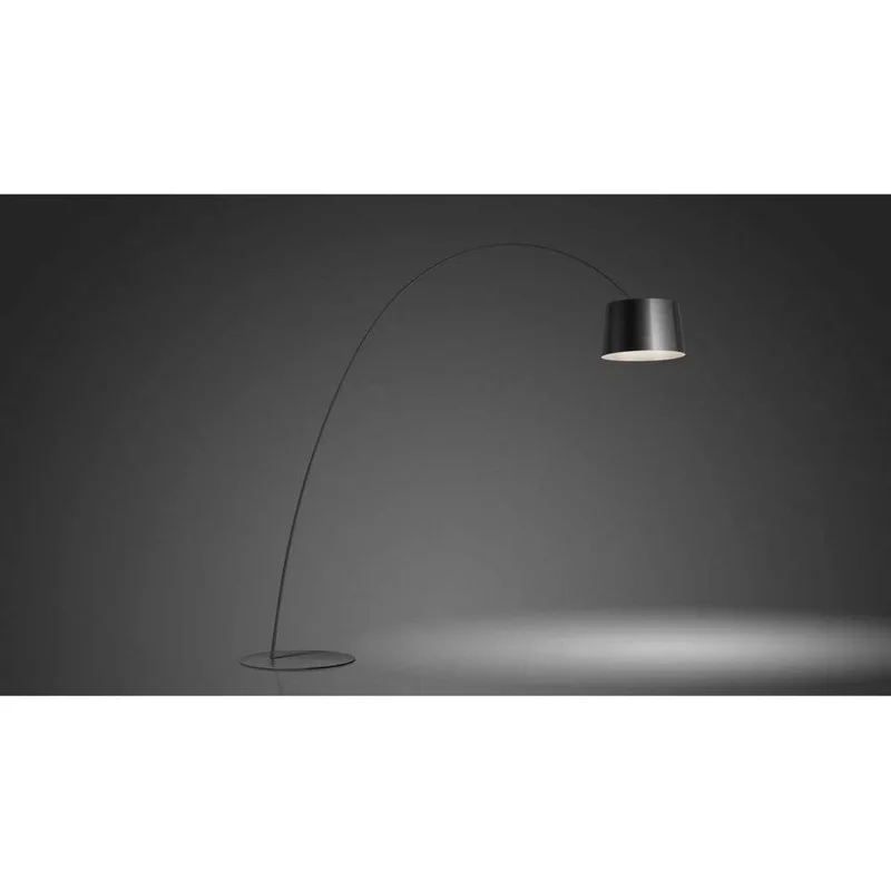 Twiggy Elle Vloerlamp Graphite - Foscarini - Woonkamer - Metaal by Foscarini – product photo