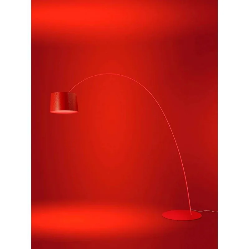 Twiggy Elle Vloerlamp Tunable White Crimson - Foscarini - Woonkamer - Metaal by Foscarini – product photo
