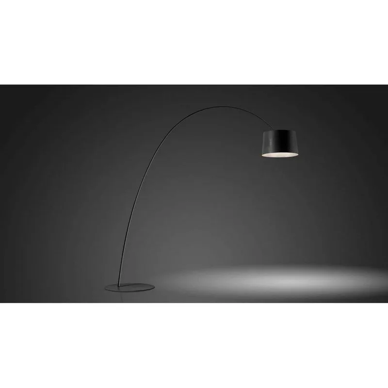 Twiggy Elle Vloerlamp Tunable White Zwart - Foscarini - Woonkamer - Metaal von Foscarini – Produktfoto