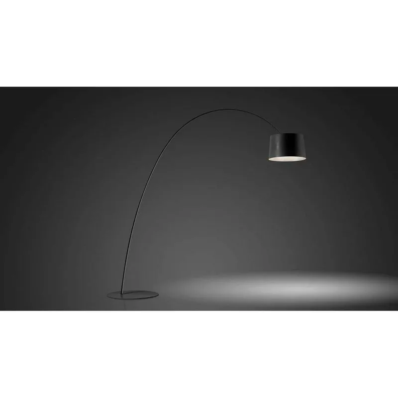 Twiggy Elle Vloerlamp Zwart - Foscarini - Woonkamer - Metaal von Foscarini – Produktfoto