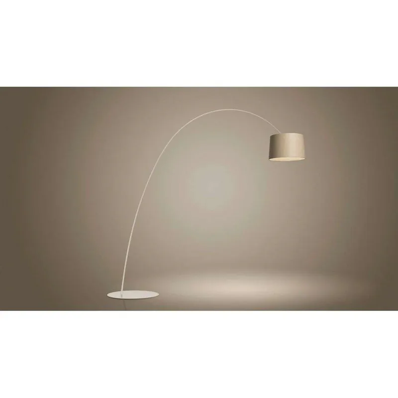 Twiggy Elle Wood Vloerlamp Greige - Foscarini - Woonkamer - Metaal von Foscarini – Produktfoto
