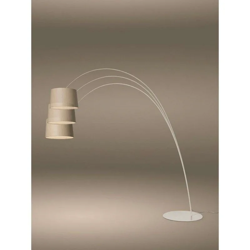 Twiggy Elle Wood Vloerlamp MyLight Greige - Foscarini - Woonkamer - Metaal by Foscarini – product photo