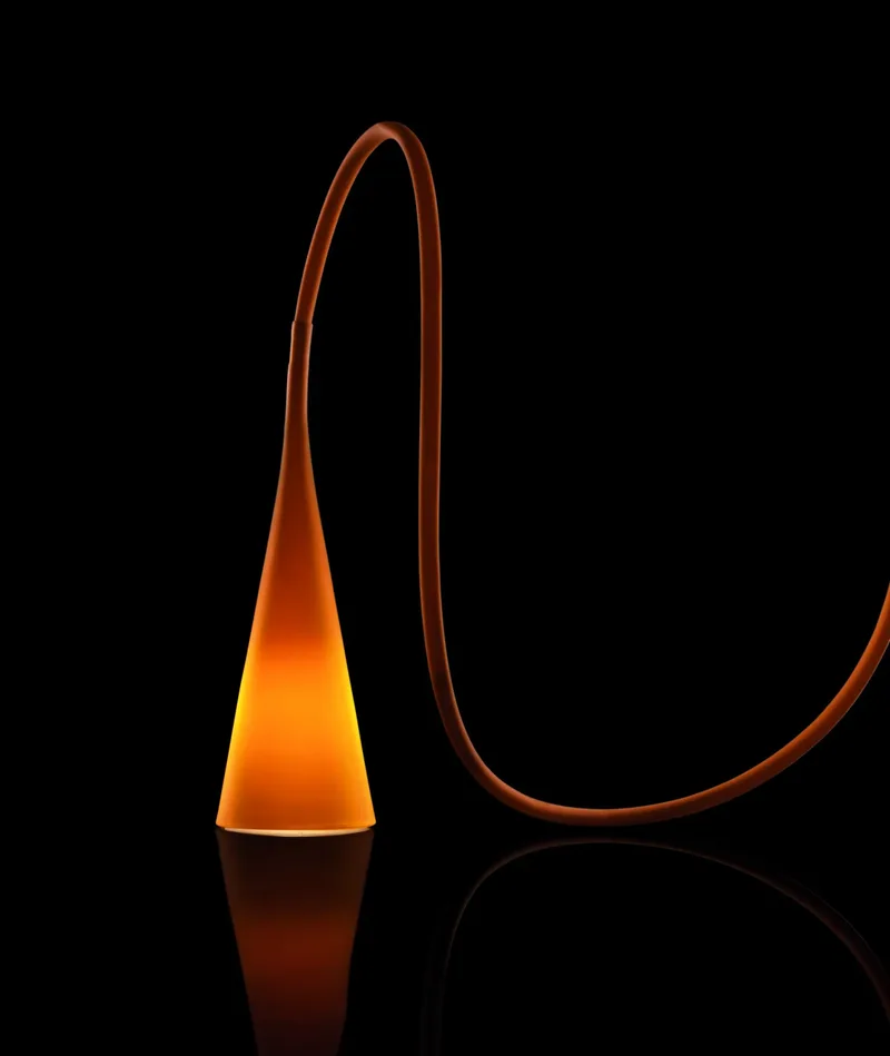 Uto buiten hanglamp, oranje - Foscarini - Terras - Kunststof by Foscarini – product photo