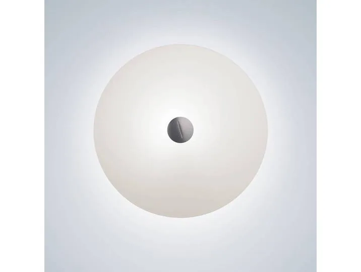 Wand uplighter Bit 3, wit / opaal, Woon-/ Eetkamer, Glas, Design, Wandlamp de Foscarini – photo du produit