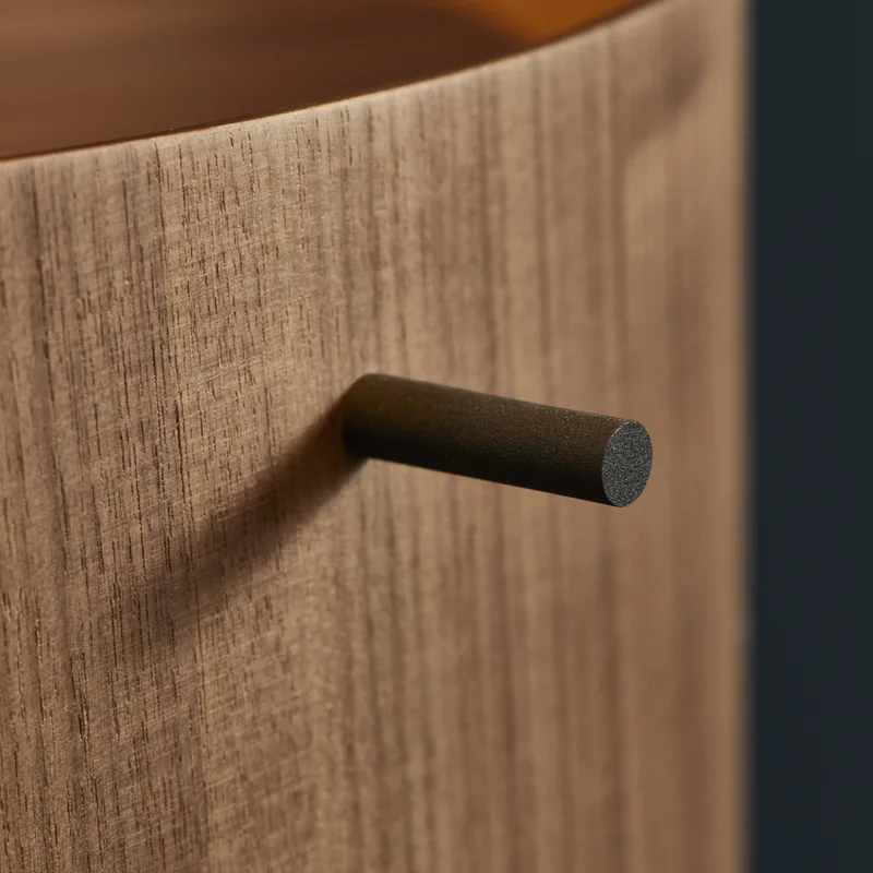 FM 1954 hanglamp Ø41 Walnut - FRANDSEN - Woonkamer - Designer - Hout - Met lampenkap von Frandsen – Produktfoto