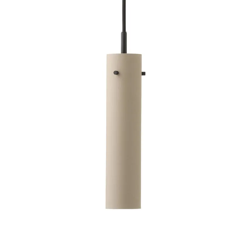 FM2014 hanglamp hoogte 24 cm mat grijs van Frandsen in Zwart, mat grijs – productfoto