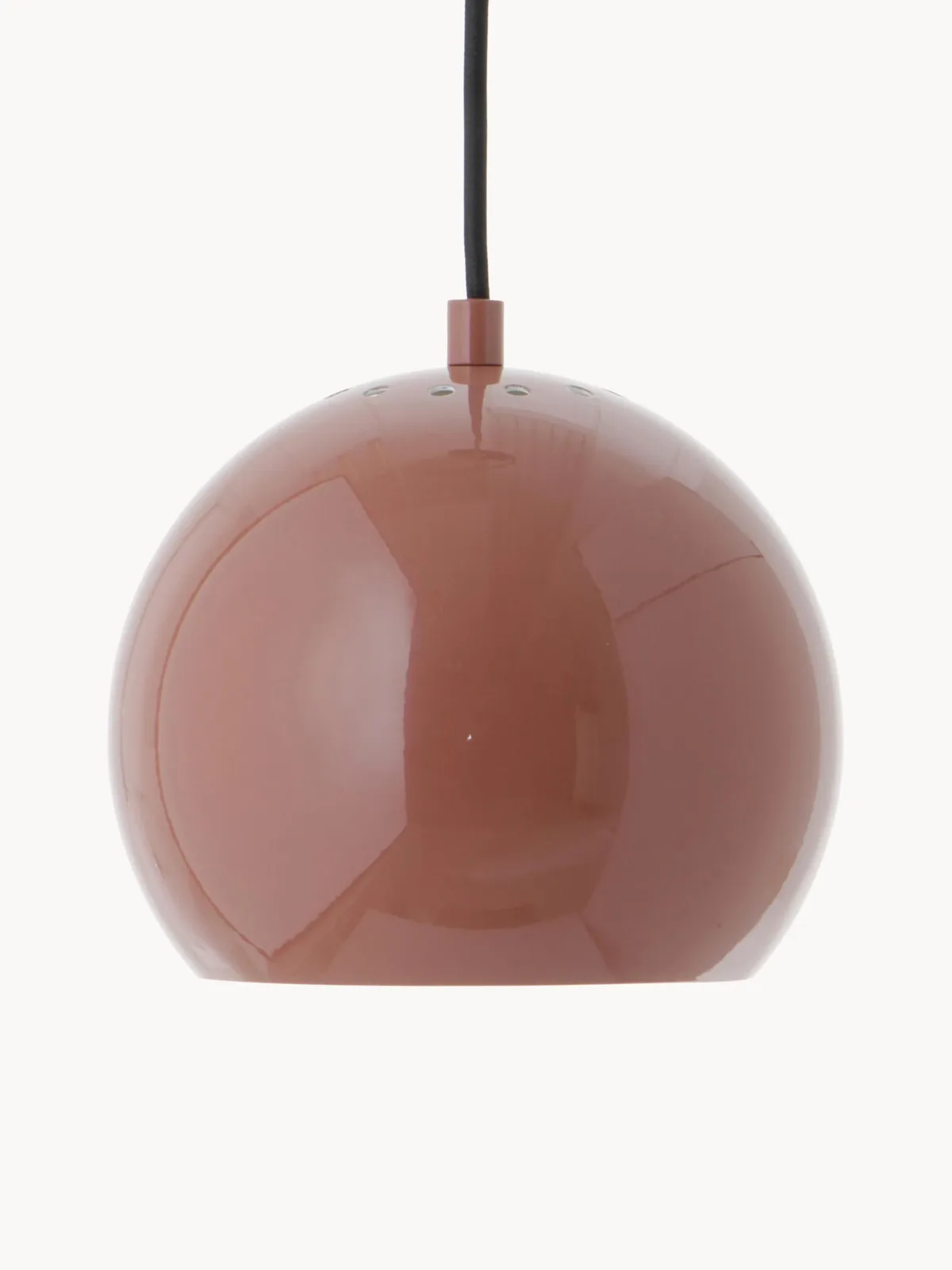 Kleine bolvormige hanglamp Ballbraun von Frandsen – Produktfoto