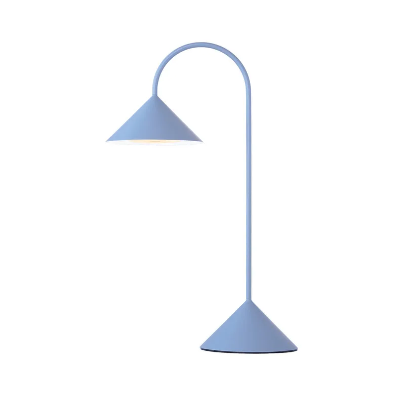 LED tafellamp op batterijen Grasp, hoogte 47 cm van Frandsen in Lichtblauw – productfoto