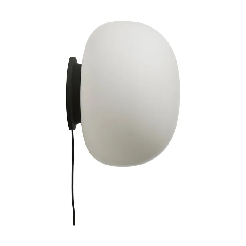 Supernate Wandleuchte Opal white-black, Ø38 cm by Frandsen – product photo