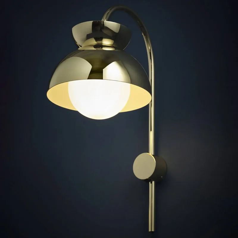 wandlamp Butterfly by Frandsen in Messingkleurig – product photo
