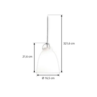 Caravaggio P1 Opalglas Ø 16,5 cm by Fritz Hansen in White – product photo 3 of 3
