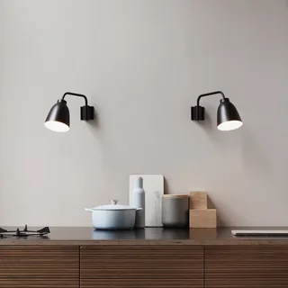 Caravaggio wandlamp van Fritz Hansen in Zwart – productfoto 3 van 4
