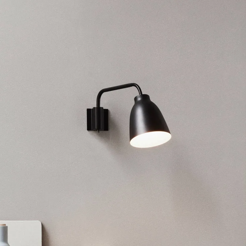 Caravaggio wandlamp van Fritz Hansen in Zwart – productfoto 2 van 4