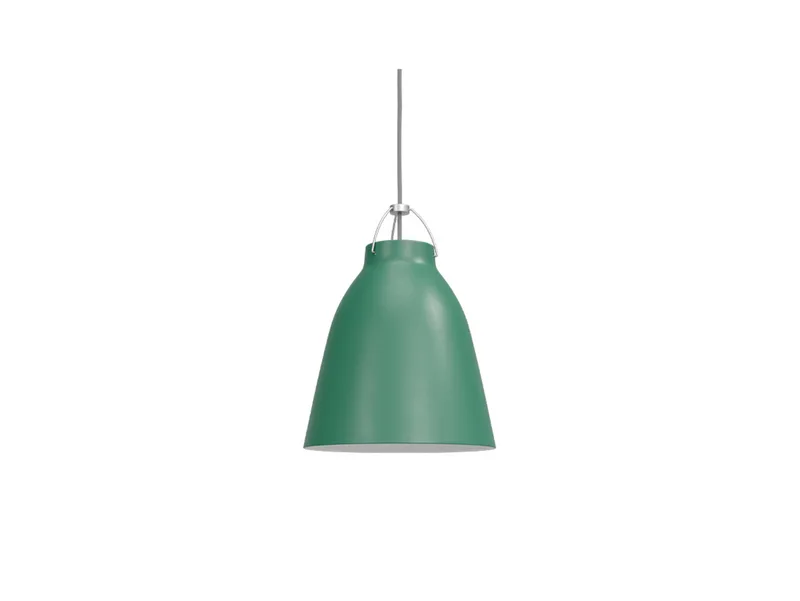 Caravaggio™ P2 Hanglamp Matt Patina Groen van Fritz Hansen – productfoto