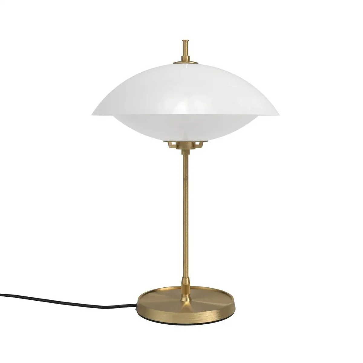 Clam Opaal/Messing Tafellamp de Fritz Hansen – photo du produit