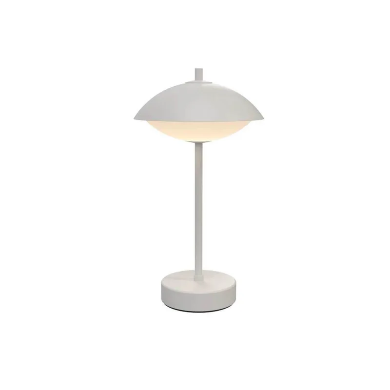 Clam Portable Taffellamp White fra Fritz Hansen – produktbillede