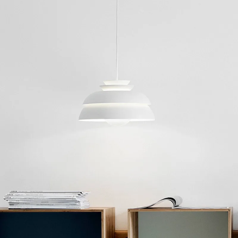Concert P1 hanglamp Ø 32 cm fra Fritz Hansen i Hvid – produktbillede 3 af 4