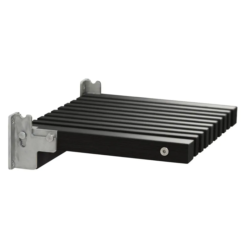 Cutter Wandstuhl Eiche schwarz lackiert by Fritz Hansen – product photo