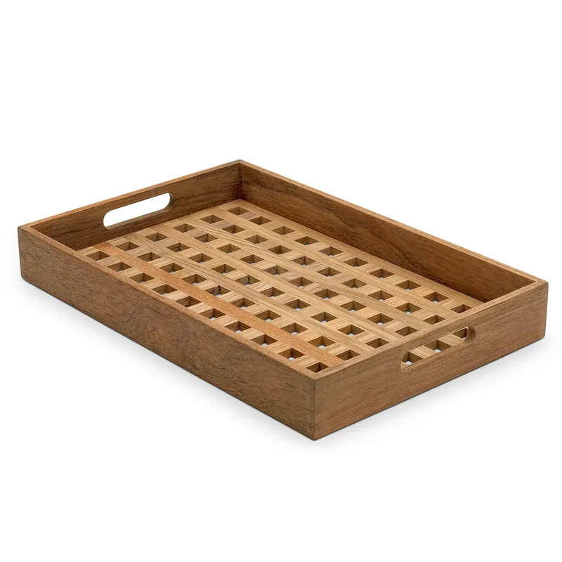 Fionia Tablett 32 x 48cm Teak by Fritz Hansen – product photo