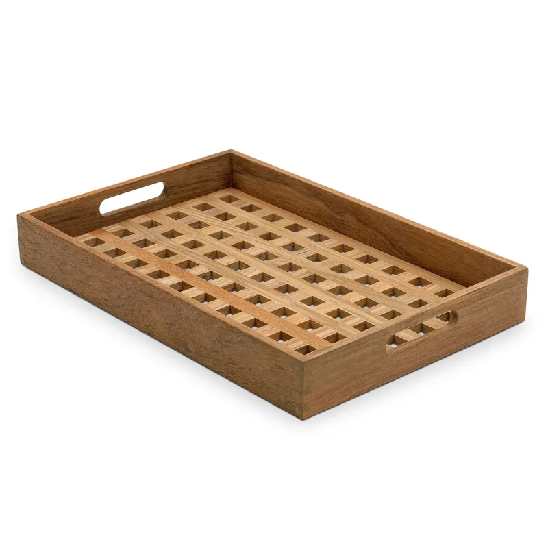 Fionia Tablett 36 x 52cm Teak von Fritz Hansen – Produktfoto