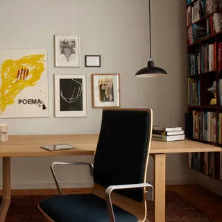 Hanglamp Kaiser Idell 6631-P, mat by Fritz Hansen in Black – product photo 3 of 4