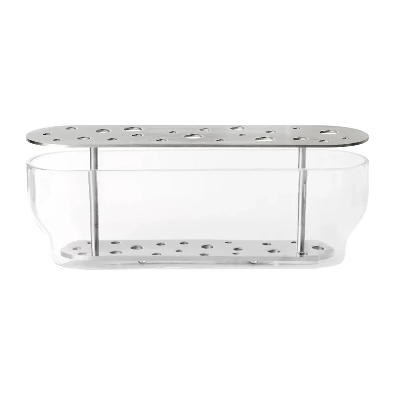 Ikebana Vase Edelstahl Long by Fritz Hansen – product photo