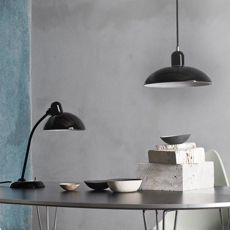 Kaiser Idell 6631-P Glans van Fritz Hansen in Zwart – productfoto 4 van 4