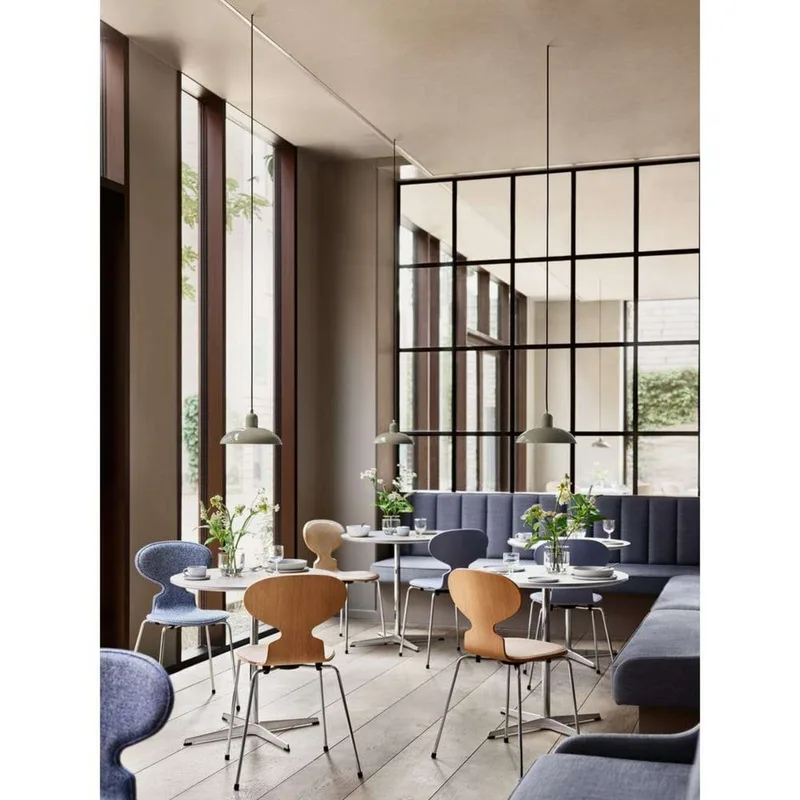KAISER idell 6631-P hanglamp rood, Ø 28,5 cm von Fritz Hansen – Produktfoto