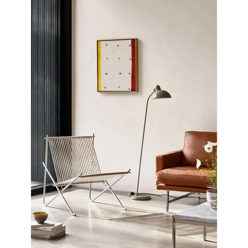 KAISER idell™ 6556-F Vloerlamp Olive Groen by Fritz Hansen – product photo