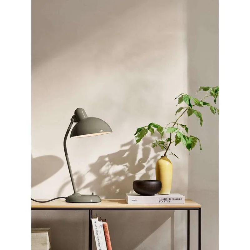 KAISER idell™ 6556-T Tafellamp Olive Groen by Fritz Hansen – product photo