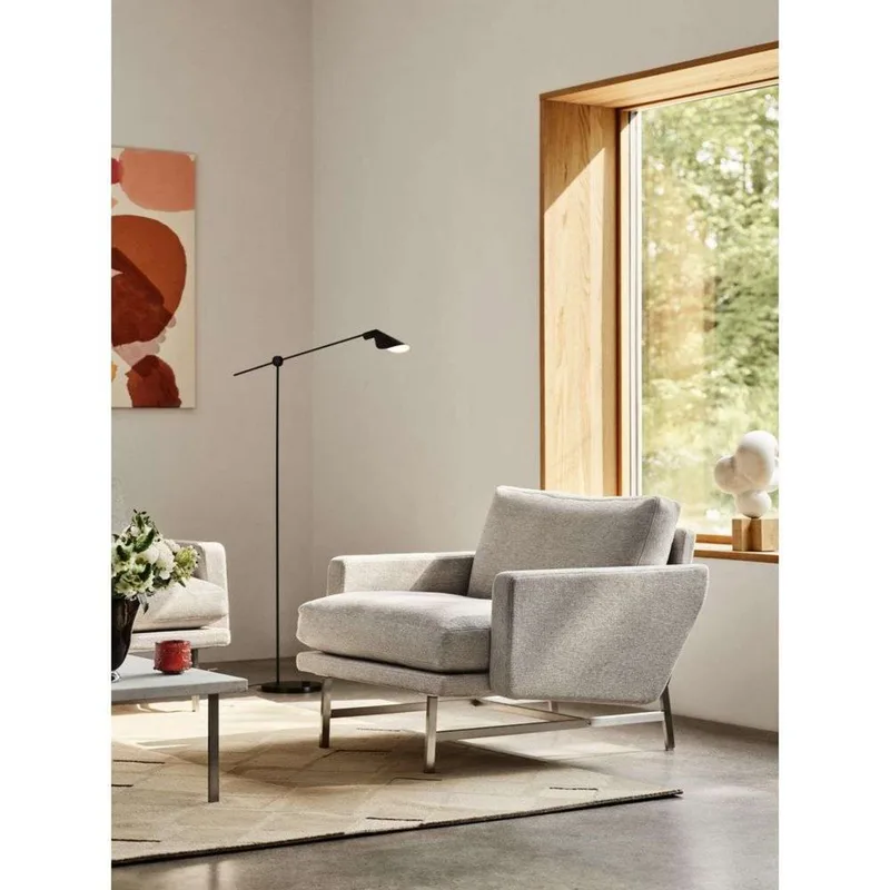 MS Series MS011 Vloerlamp Steel von Fritz Hansen – Produktfoto