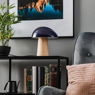 Night Owl tafellamp, blauw/essen by Fritz Hansen in Dark blue, Essen – product photo 3 of 5